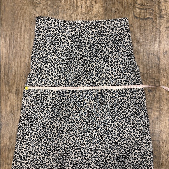 Brandy Melville Black/Blue and Cream Animal Print Skirt - Picture 6 of 9
